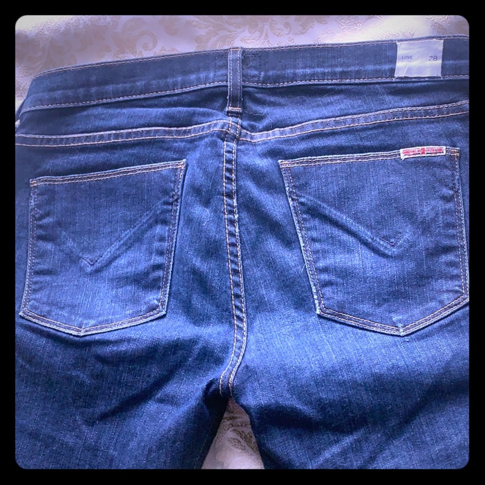 Hudson boot cut jeans, size 28